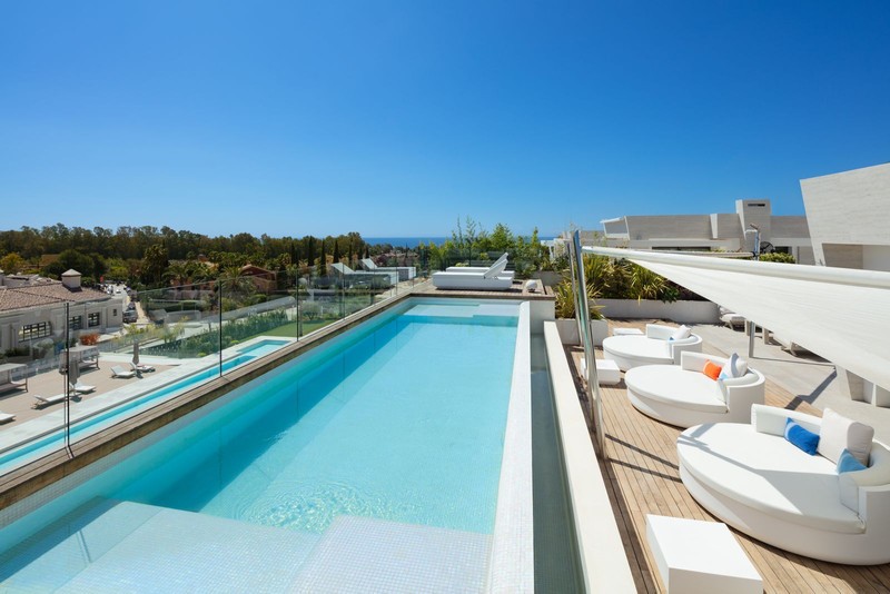 3 Bed Penthouse on the Golden Mile Accommodation in Marbella